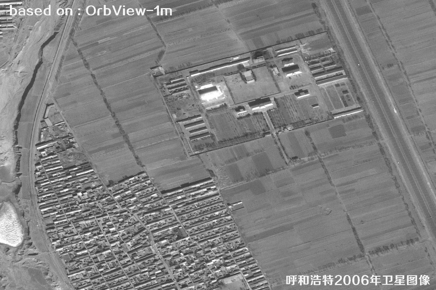 Orbview 历史影像图资料之 | 呼和浩特2006年历史影像图