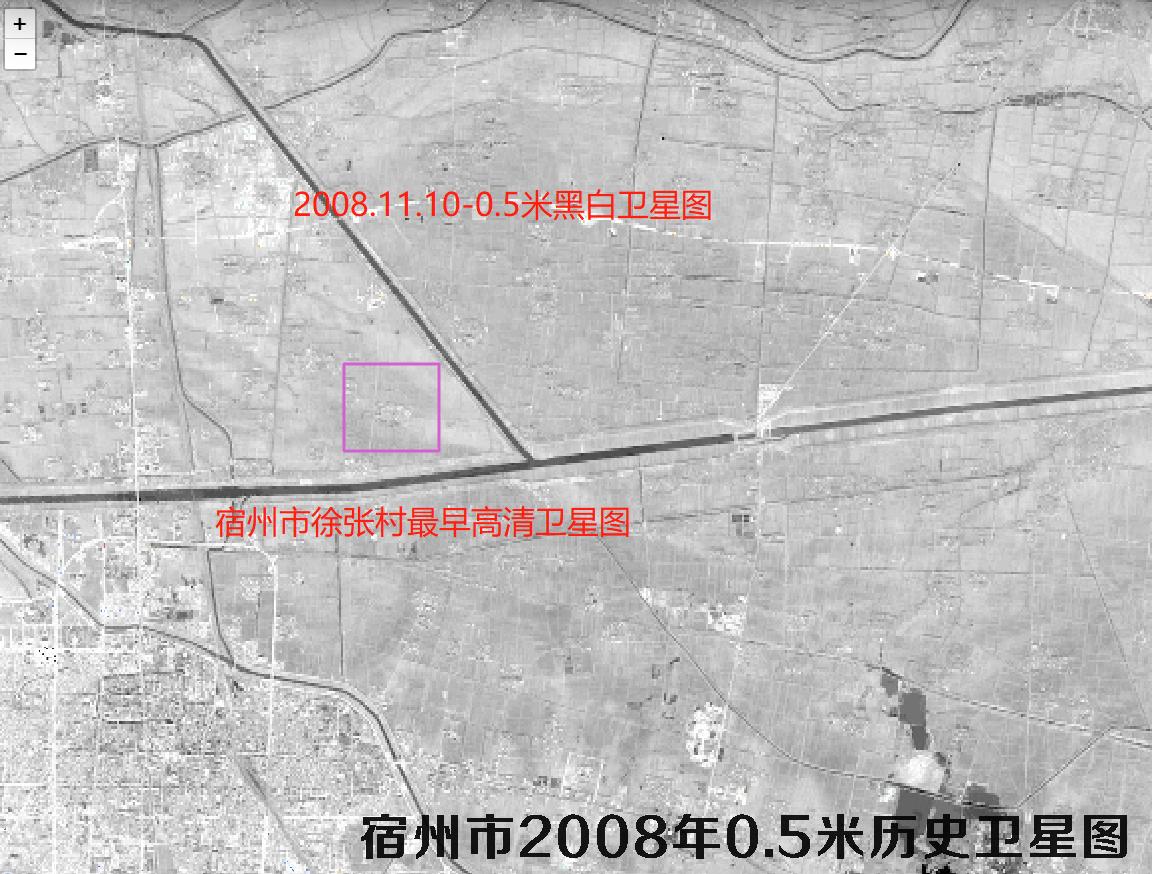 宿州市2008年历史卫星图查询结果