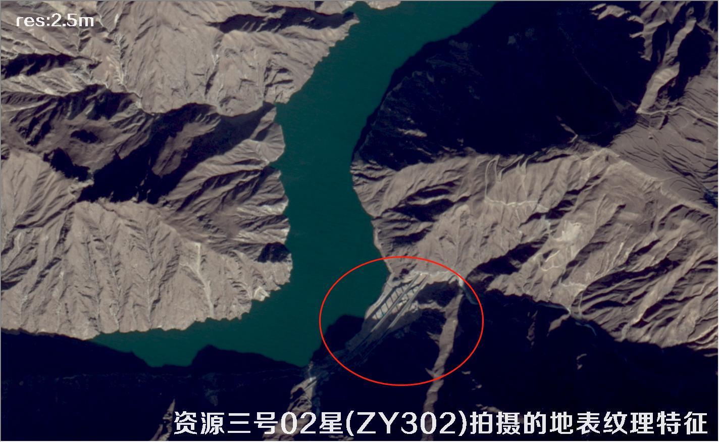 资源三号卫星拍摄的地表纹理特征能更好的表达地形特征